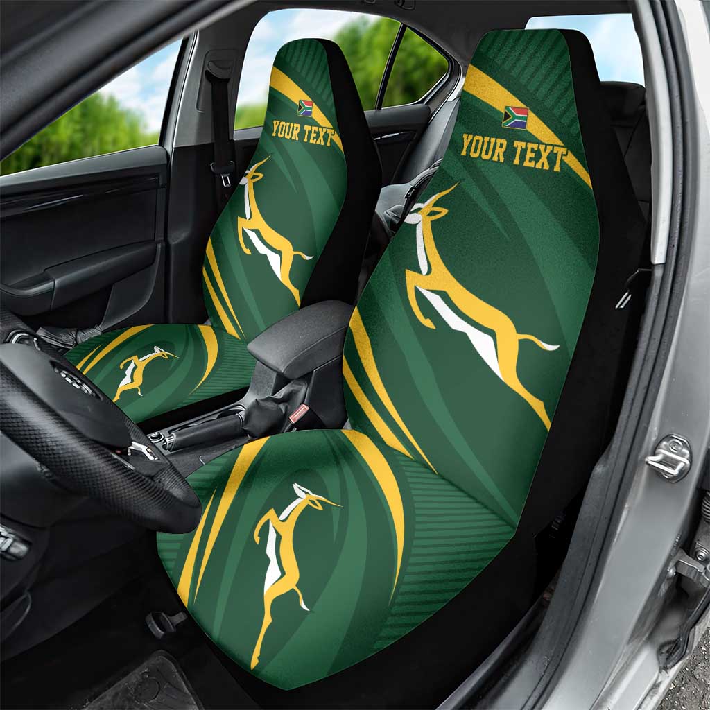Personalized South Africa Bokke Car Seat Cover Minimalism Style