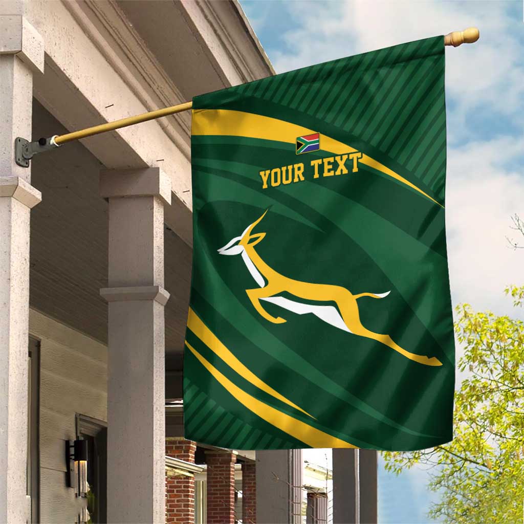 Personalized South Africa Bokke Garden Flag Minimalism Style