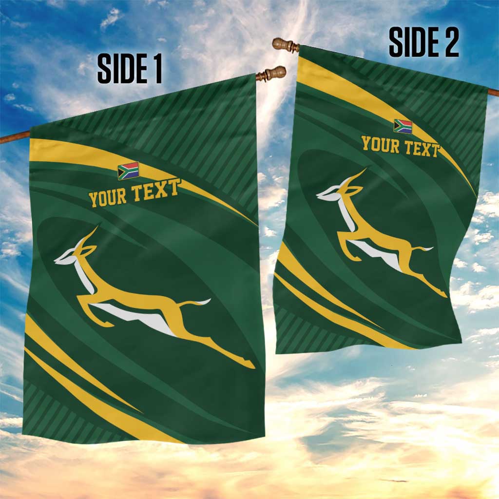 Personalized South Africa Bokke Garden Flag Minimalism Style