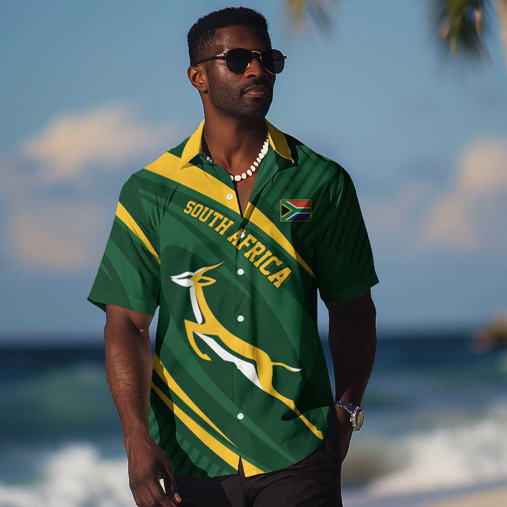 Personalized South Africa Bokke Hawaiian Shirt Minimalism Style