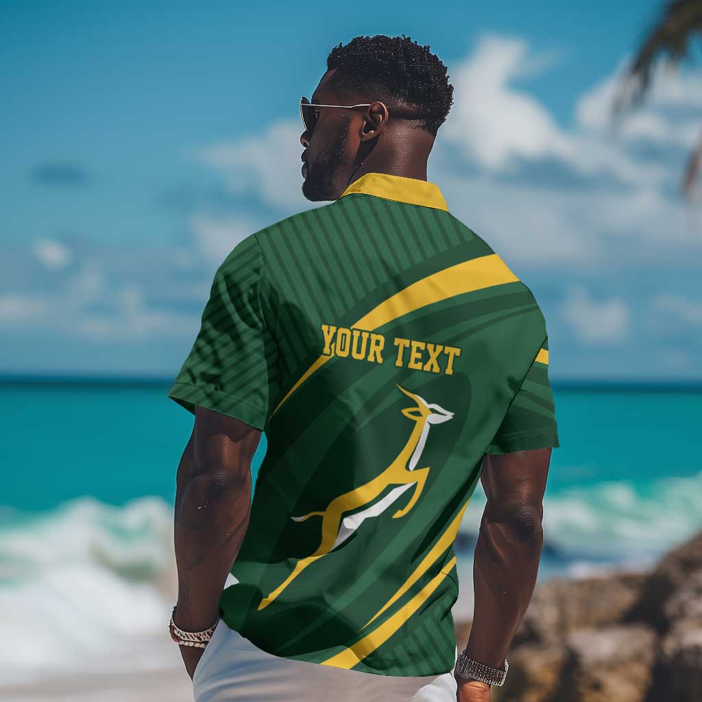 Personalized South Africa Bokke Hawaiian Shirt Minimalism Style