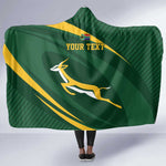 Personalized South Africa Bokke Hooded Blanket Minimalism Style