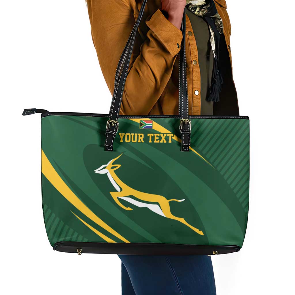 Personalized South Africa Bokke Leather Tote Bag Minimalism Style