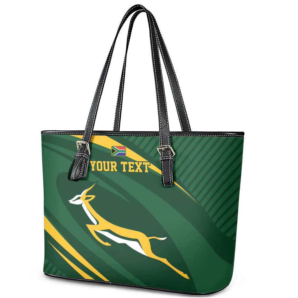Personalized South Africa Bokke Leather Tote Bag Minimalism Style