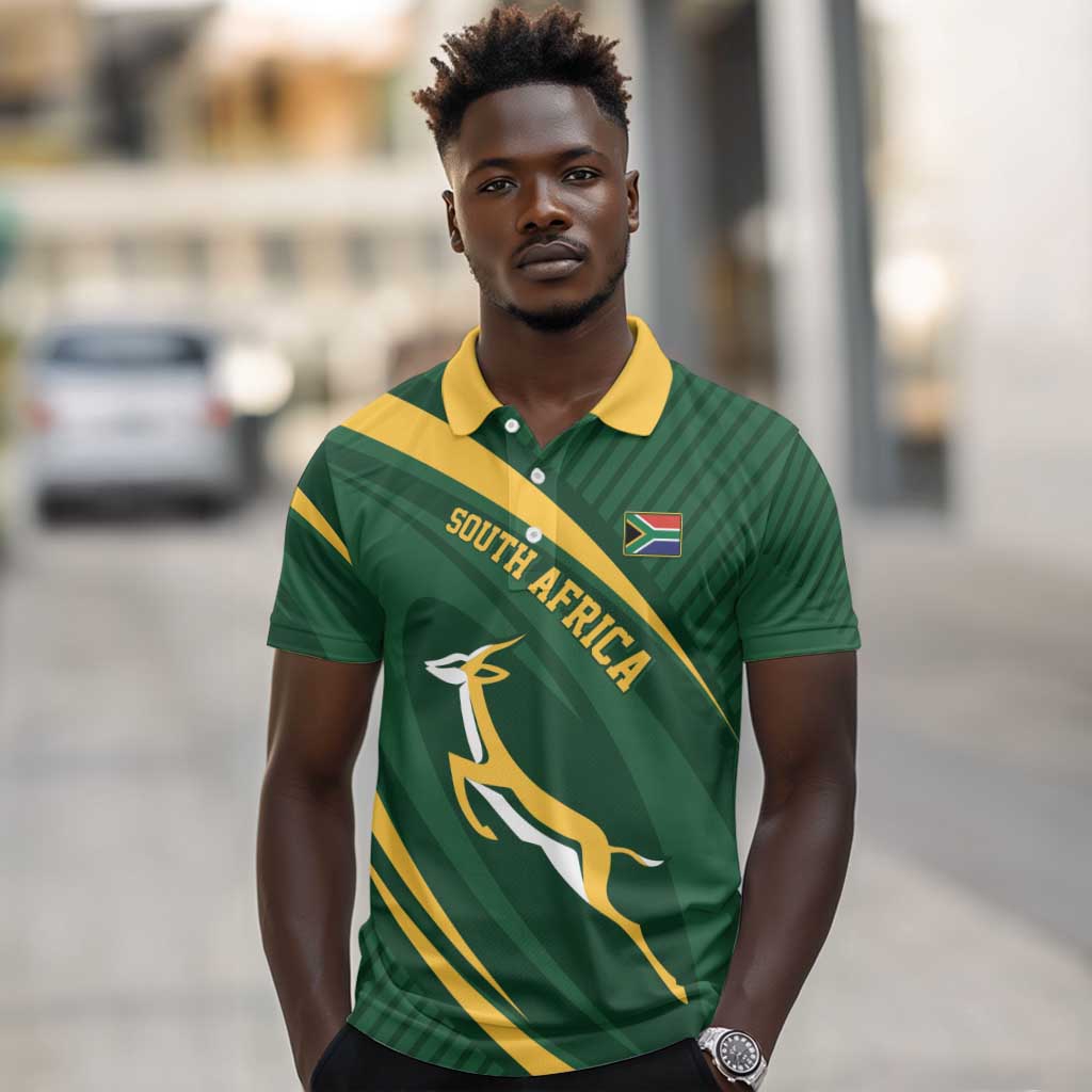 Personalized South Africa Bokke Polo Shirt Minimalism Style