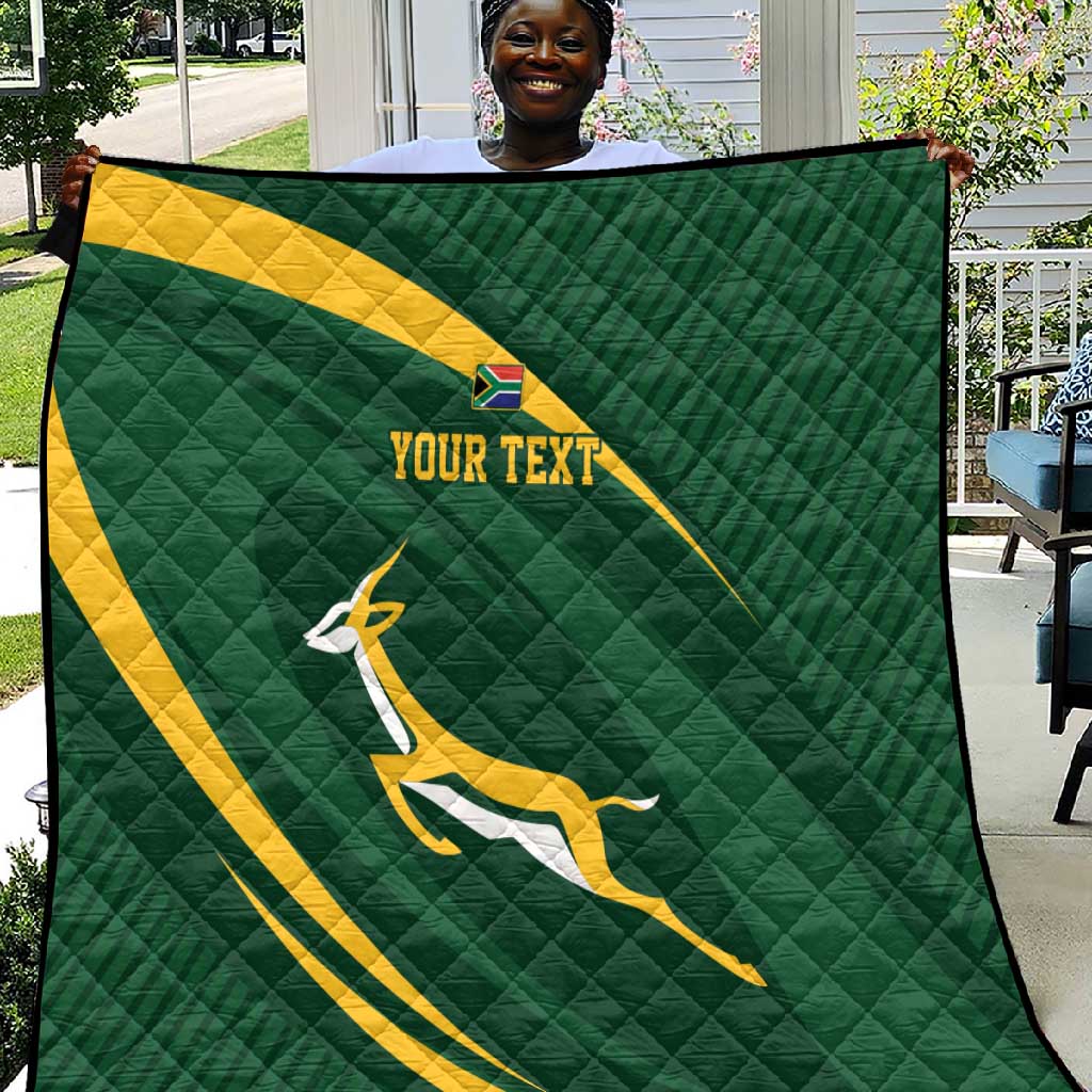 Personalized South Africa Bokke Quilt Minimalism Style