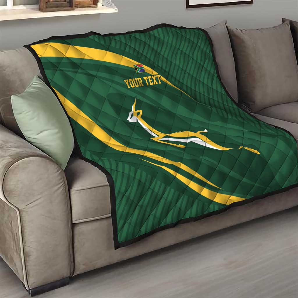 Personalized South Africa Bokke Quilt Minimalism Style