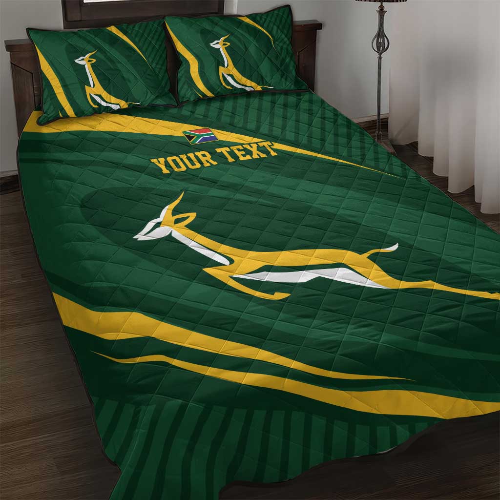 Personalized South Africa Bokke Quilt Bed Set Minimalism Style