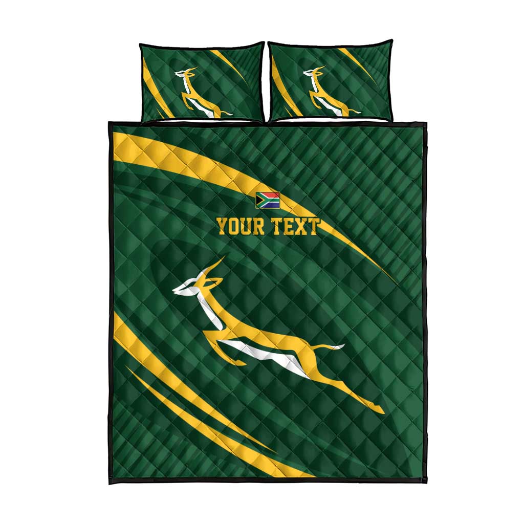 Personalized South Africa Bokke Quilt Bed Set Minimalism Style