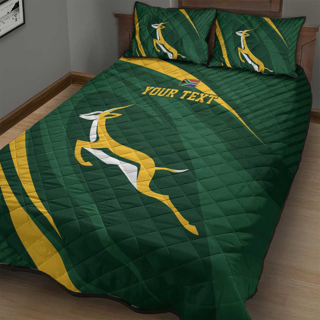 Personalized South Africa Bokke Quilt Bed Set Minimalism Style