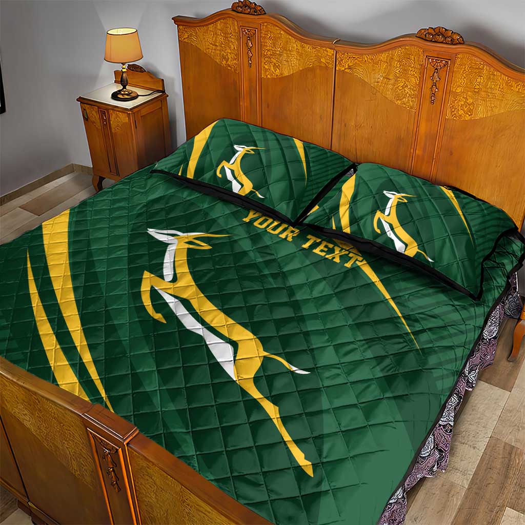 Personalized South Africa Bokke Quilt Bed Set Minimalism Style