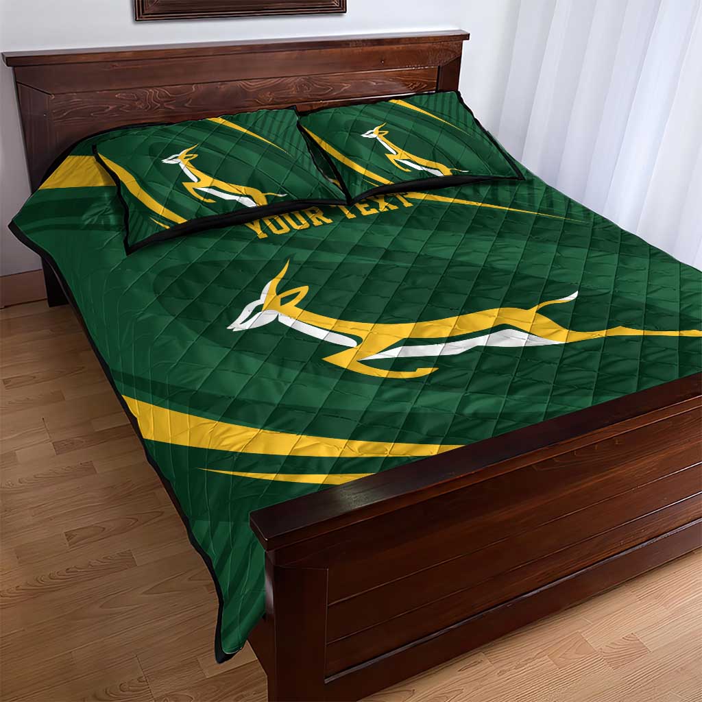 Personalized South Africa Bokke Quilt Bed Set Minimalism Style