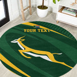 Personalized South Africa Bokke Round Carpet Minimalism Style