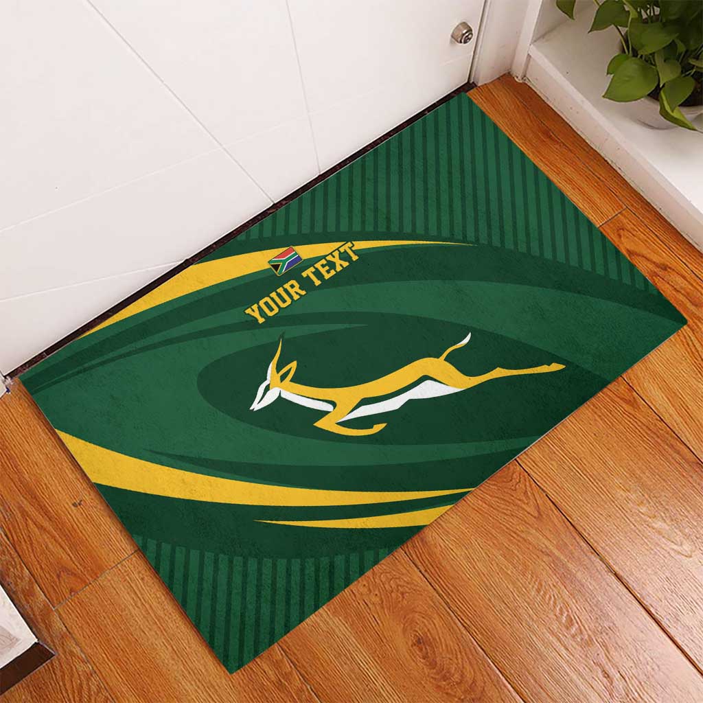 Personalized South Africa Bokke Rubber Doormat Minimalism Style