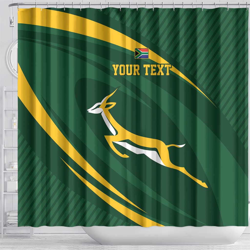 Personalized South Africa Bokke Shower Curtain Minimalism Style