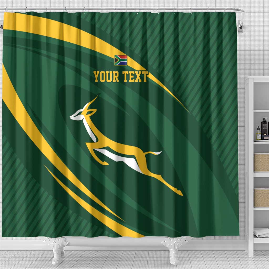 Personalized South Africa Bokke Shower Curtain Minimalism Style