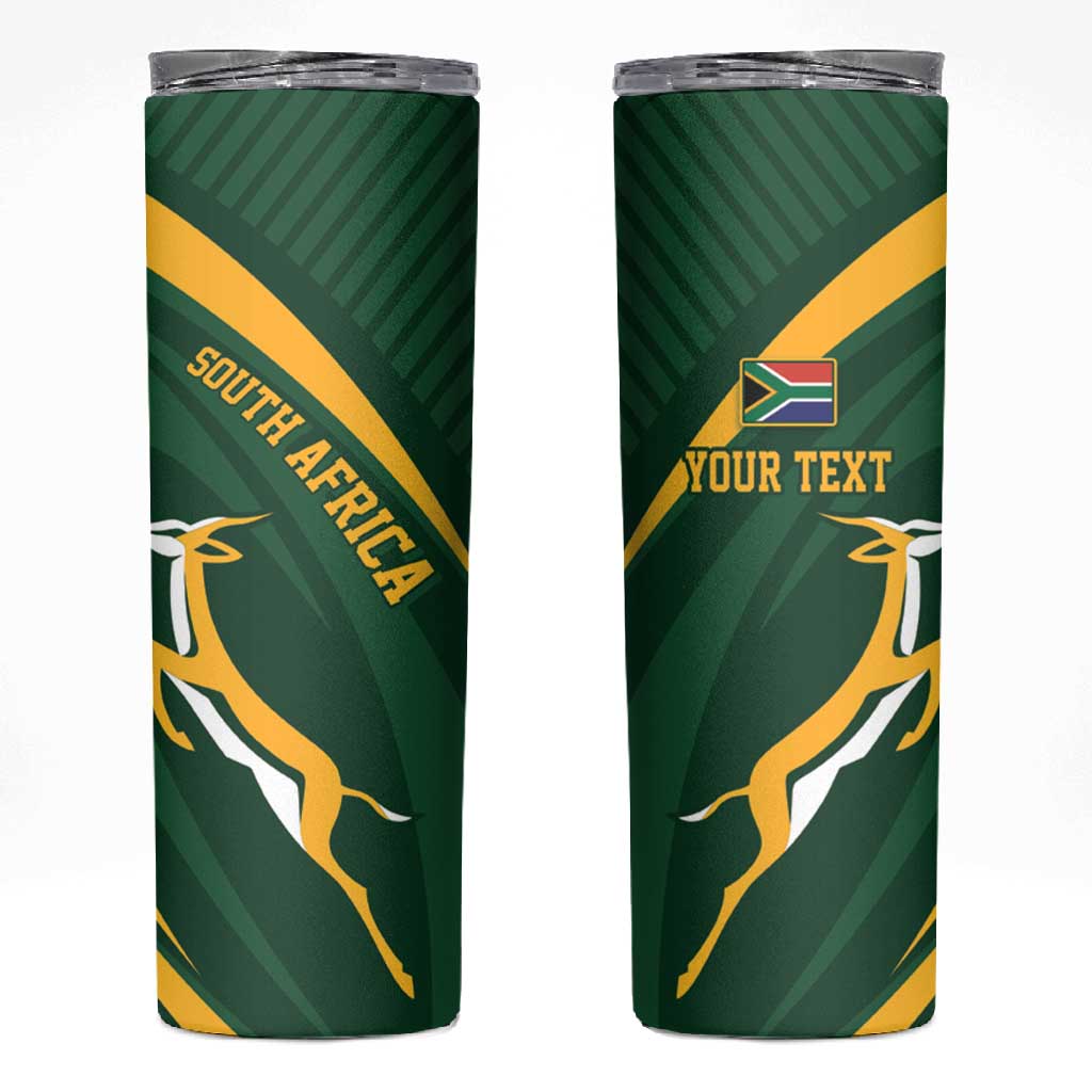 Personalized South Africa Bokke Skinny Tumbler Minimalism Style