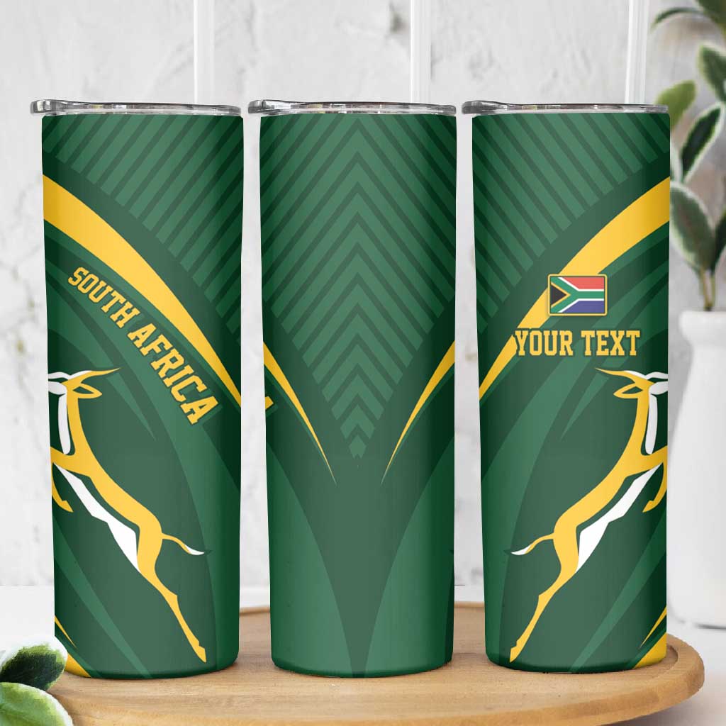 Personalized South Africa Bokke Skinny Tumbler Minimalism Style