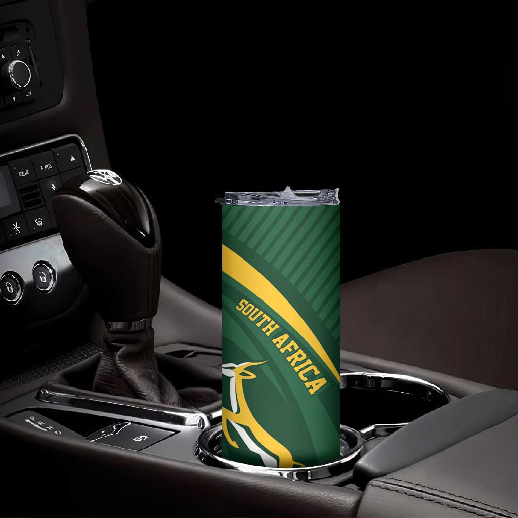 Personalized South Africa Bokke Skinny Tumbler Minimalism Style