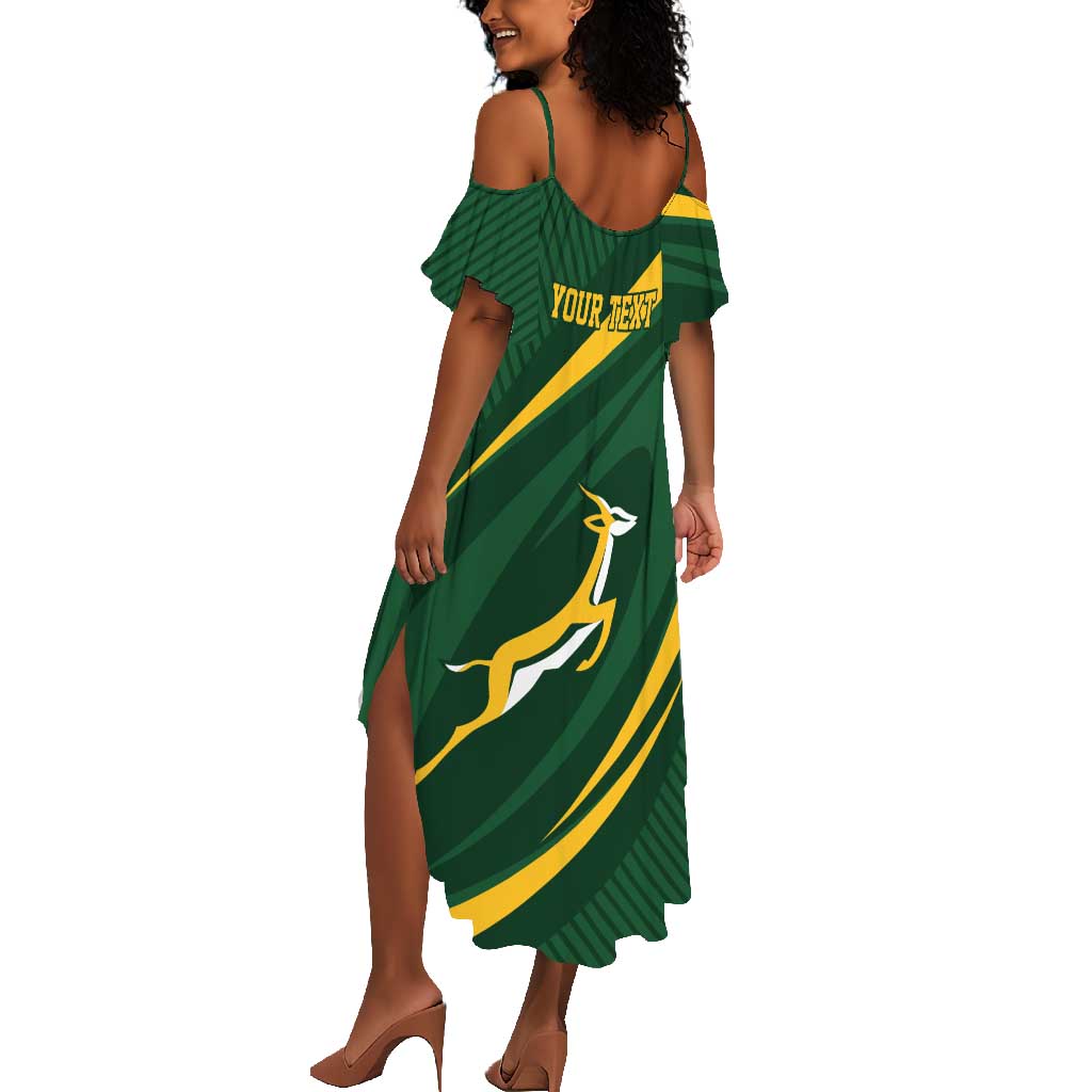 Personalized South Africa Bokke Summer Maxi Dress Minimalism Style