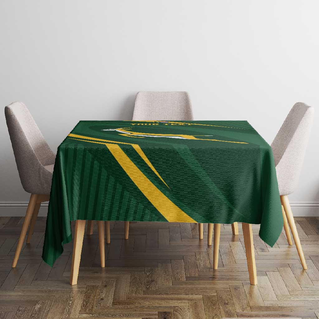 Personalized South Africa Bokke Tablecloth Minimalism Style