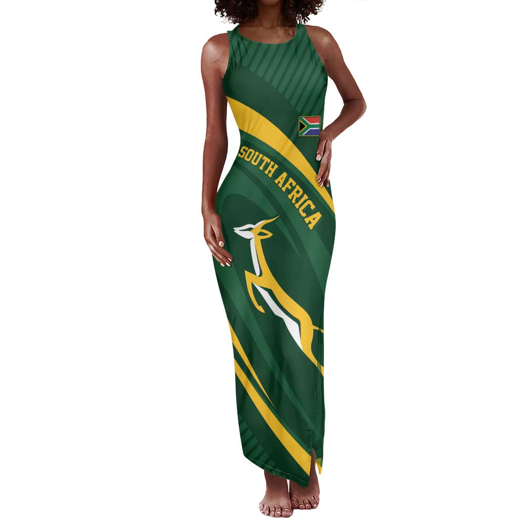 Personalized South Africa Bokke Tank Maxi Dress Minimalism Style