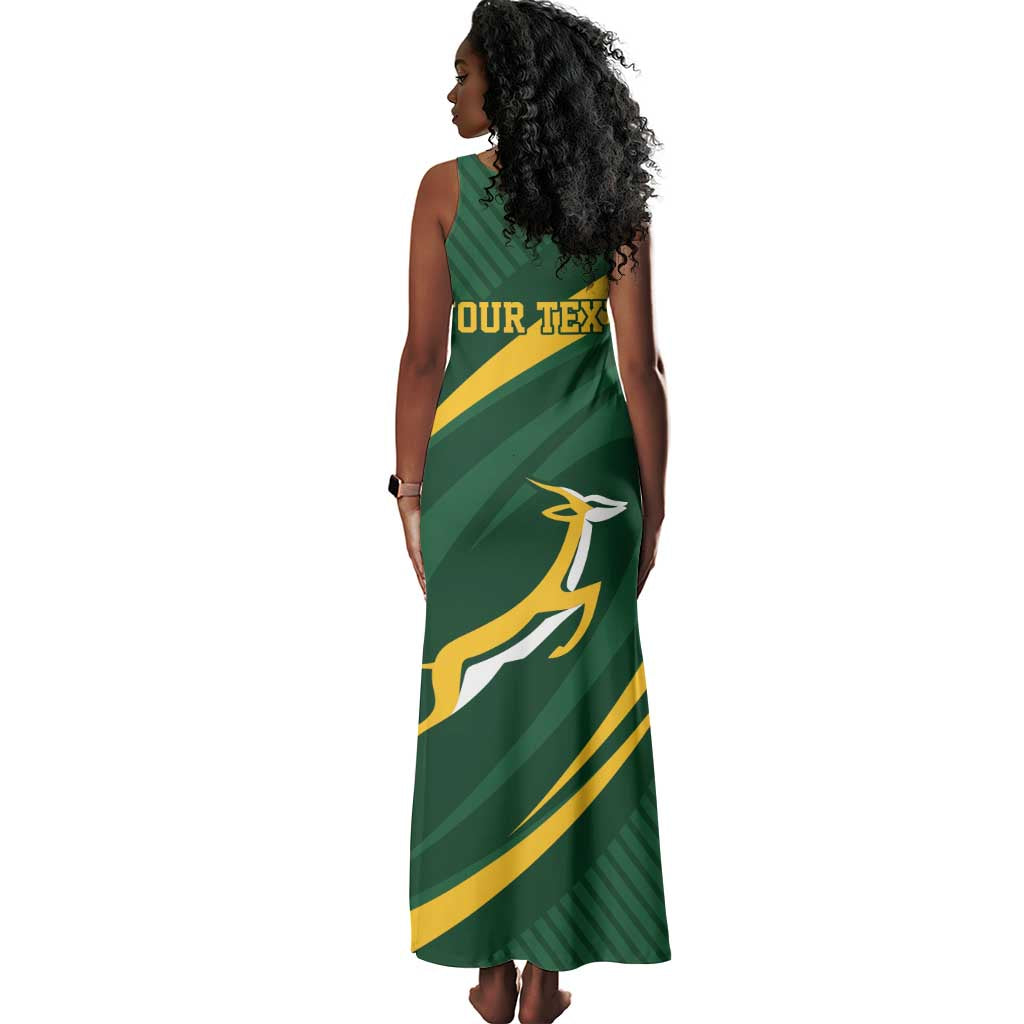 Personalized South Africa Bokke Tank Maxi Dress Minimalism Style