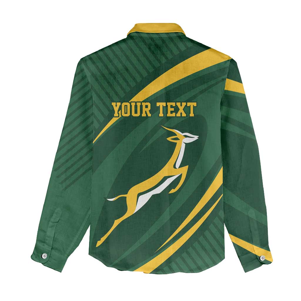 Personalized South Africa Bokke Women Casual Shirt Minimalism Style