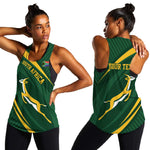 Personalized South Africa Bokke Women Racerback Tank Minimalism Style