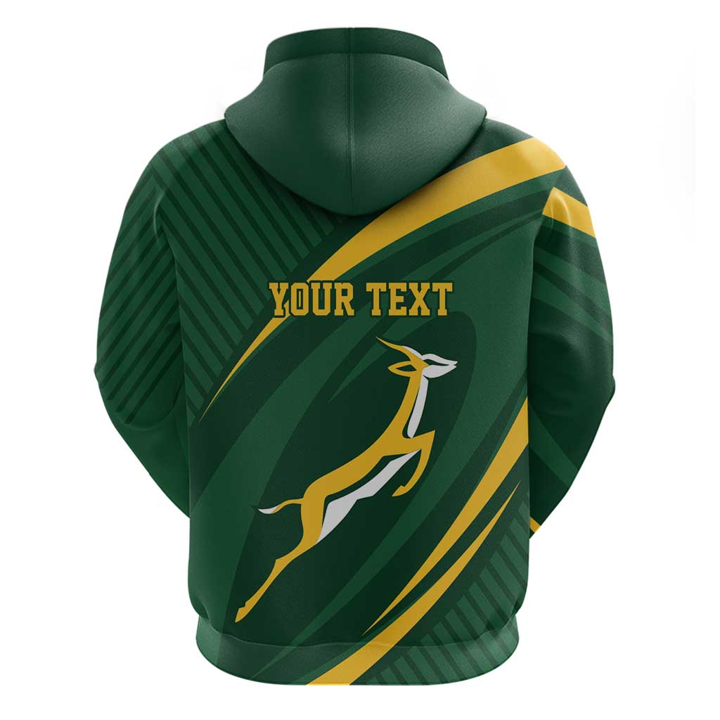 Personalized South Africa Bokke Zip Hoodie Minimalism Style