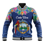 Pura Vida Costa Rica Personalized Baseball Jacket Oxcart Ornate Inspired - African Pride