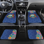 Pura Vida Costa Rica Personalized Car Mats Oxcart Ornate Inspired - African Pride