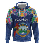 Pura Vida Costa Rica Personalized Hoodie Oxcart Ornate Inspired - African Pride