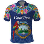 Pura Vida Costa Rica Personalized Polo Shirt Oxcart Ornate Inspired - African Pride