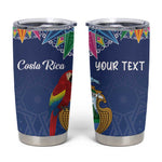 Pura Vida Costa Rica Personalized Tumbler Cup Oxcart Ornate Inspired - African Pride