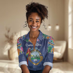 Pura Vida Costa Rica Personalized Women Casual Shirt Oxcart Ornate Inspired - African Pride
