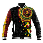 Personalized Adinkra Afro-Akan Culture Baseball Jacket Afrikan Colors