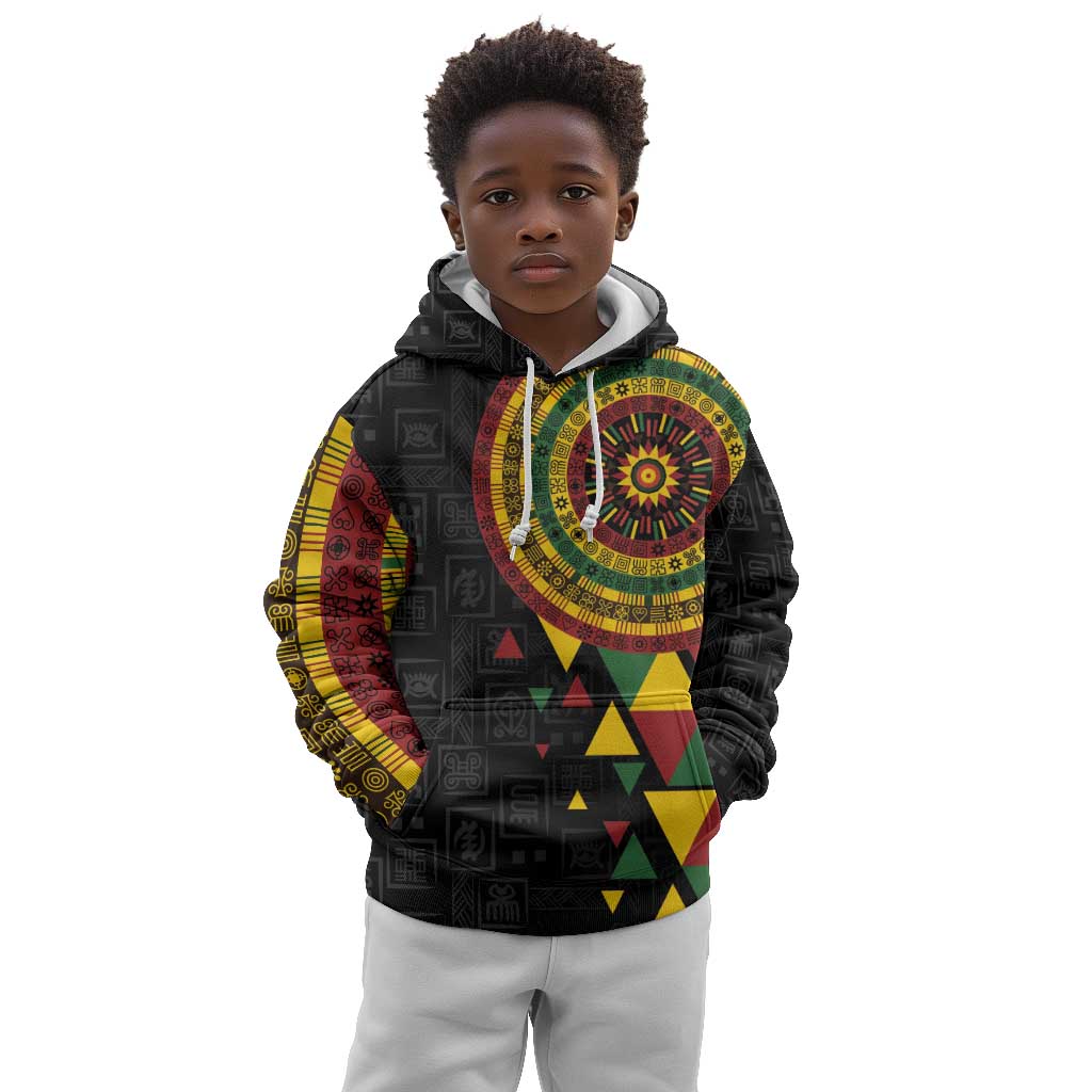 Personalized Adinkra Afro-Akan Culture Hoodie Duafe - Women's Day LT7