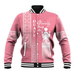 Personalized Adinkra Afro-Akan Culture Baseball Jacket Duafe - Women's Day