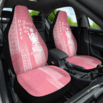 Personalized Adinkra Afro-Akan Culture Car Seat Cover Duafe - Women's Day