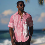 Personalized Adinkra Afro-Akan Culture Hawaiian Shirt Duafe - Women's Day