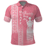 Personalized Adinkra Afro-Akan Culture Polo Shirt Duafe - Women's Day