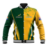 Personalised Australia Mix South Africa Rugby Baseball Jacket Wallabies And Springboks - Champions Special Ver LT7