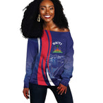 Personalized Haiti Citadelle Laferrière Off Shoulder Sweater Grunge Style