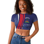 Personalized Haiti Citadelle Laferrière Raglan Cropped T shirt Grunge Style