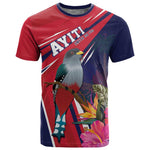 Haiti Personalized T shirt Hispaniolan Trogon Tropical Vibes