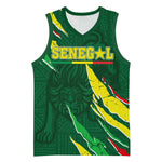 Custom Senegal Football Basketball Jersey Nations Cup 2024 Téranga Lions - African Pride