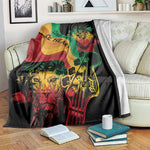 Reggae Day Blanket One Love One Heart
