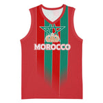 Custom Morocco Football Basketball Jersey Nations Cup 2024 Atlas Lions - African Pride