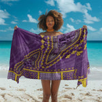Dashiki Sarong Luxury Afro - Violet